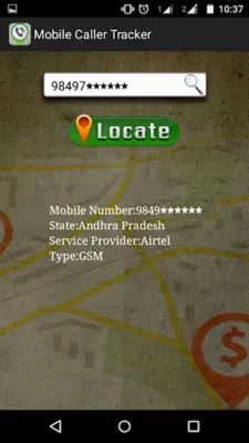 Mobile Caller Tracker android App screenshot 0